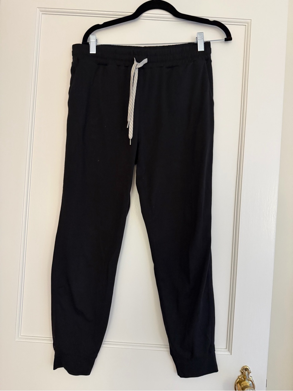 Woman’s Black Drawstring Jogger Pants